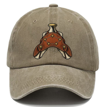 Star Saddle Stitch Sundown Familiars Classic Cap – Warm Sand