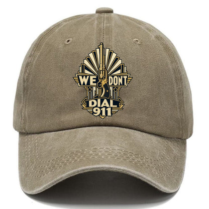 Deco Sunray We Don't Dial 911 Classic Cap – Warm Sand