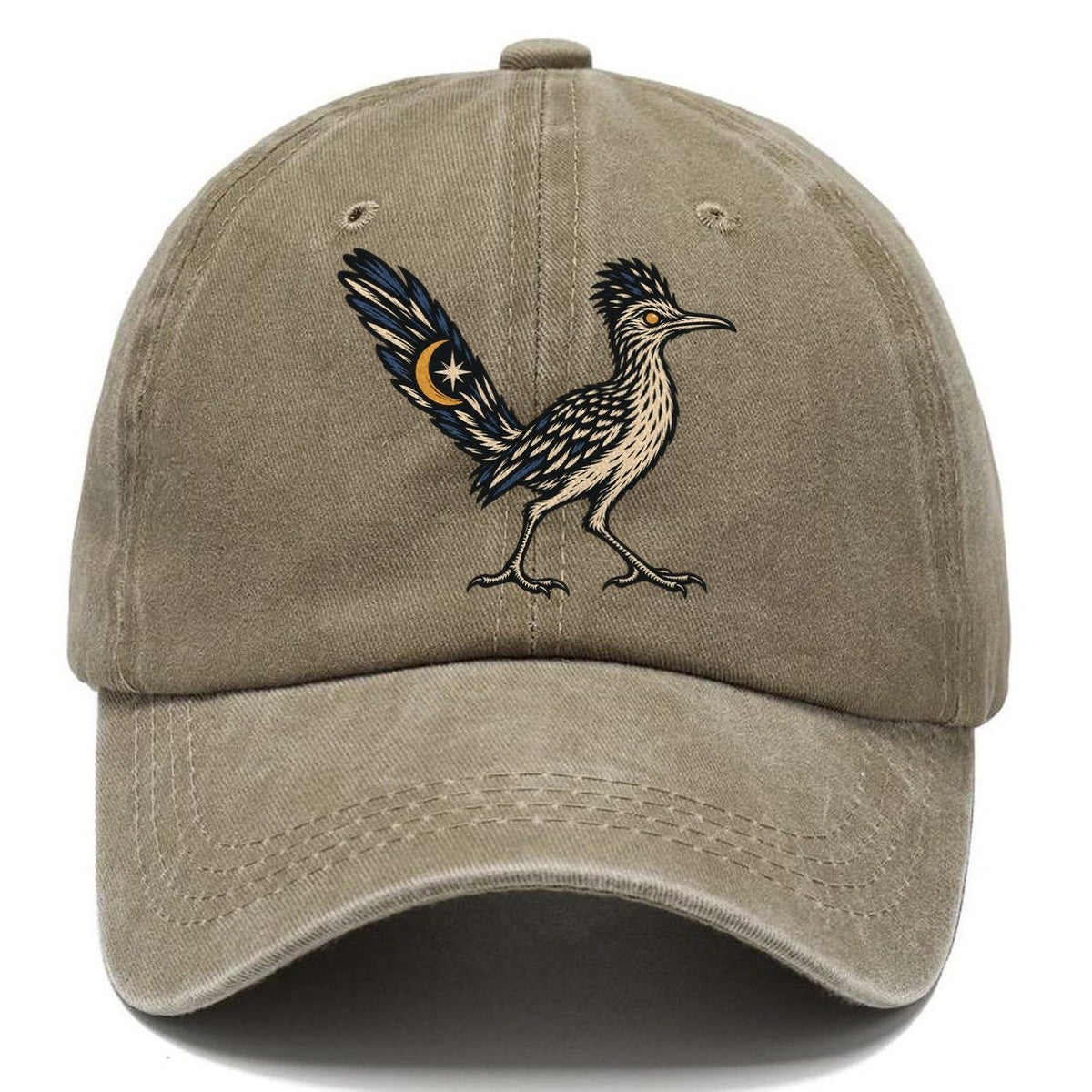 Roadrunner Lantern Eye Sundown Familiars Classic Cap – Warm Sand