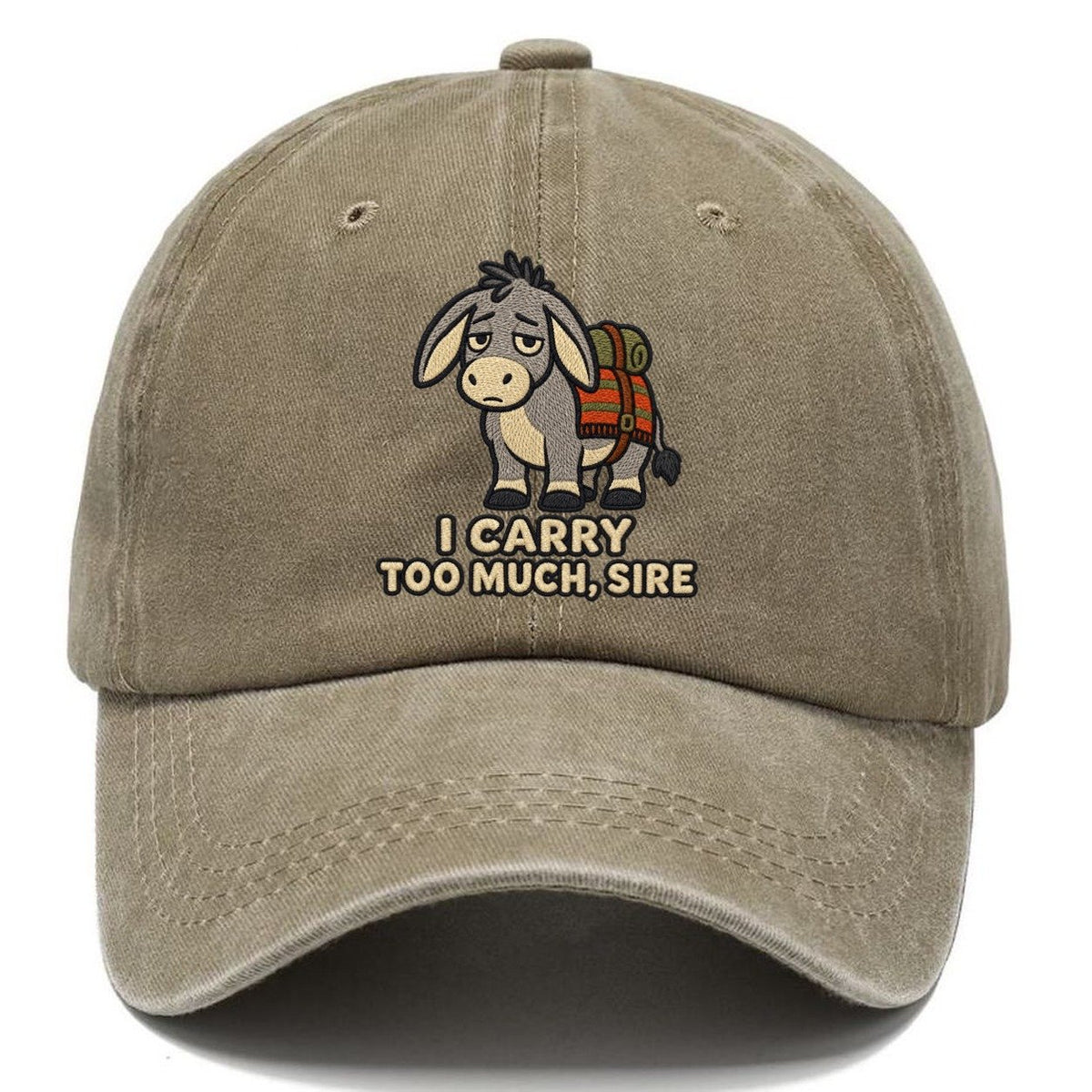 Donkey Bearer Weary Court Classic Cap – Warm Sand