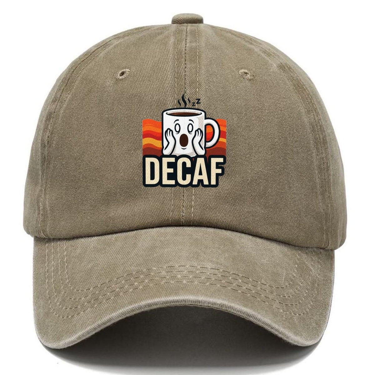 Coffee Cup Scream Decaf Scream Classic Cap – Warm Sand