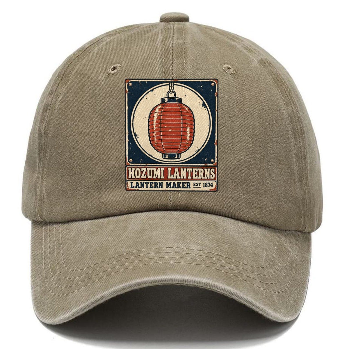 Hozumi Lantern Works Noren Trade Co Classic Cap – Warm Sand