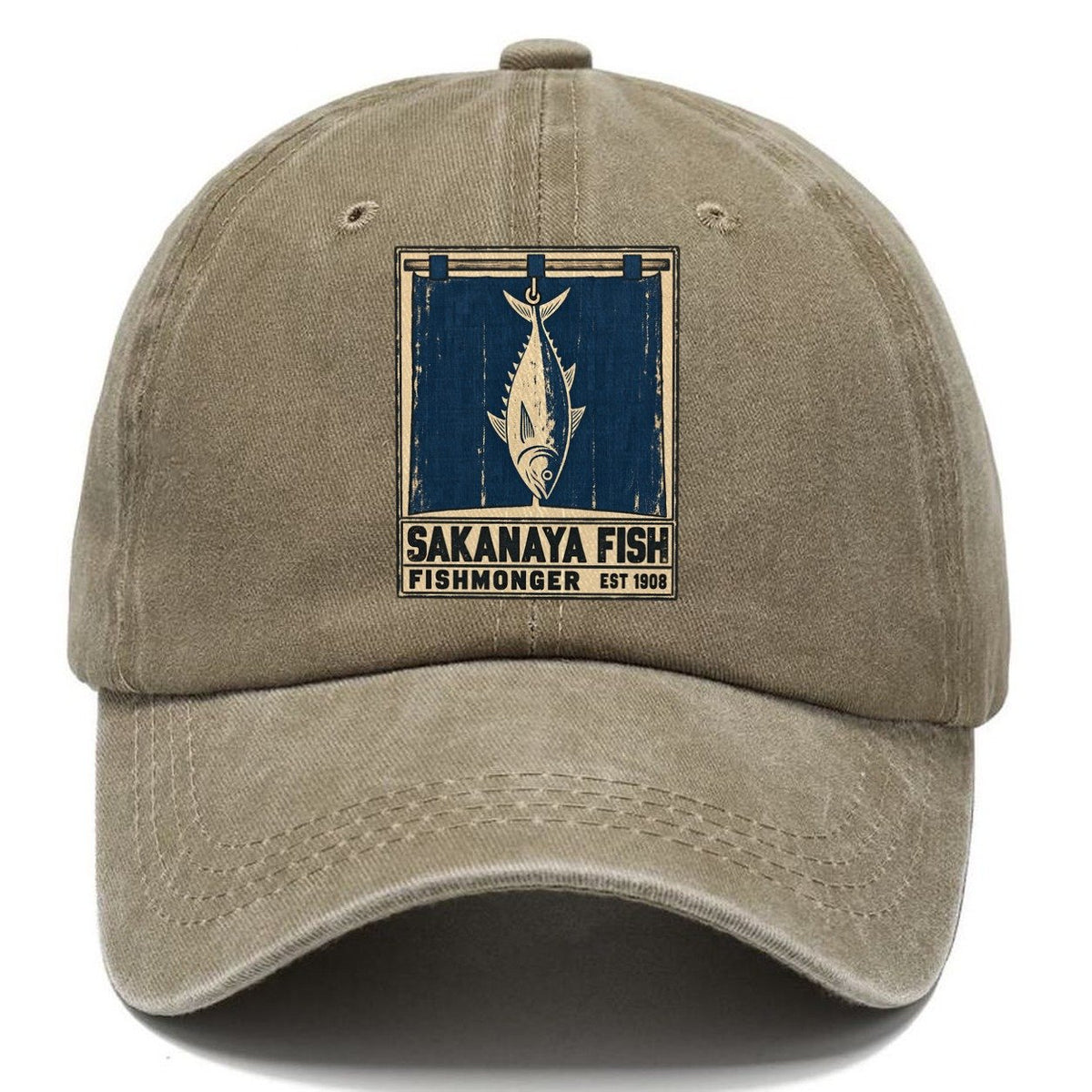 Sakanaya Fish Market Noren Trade Co Classic Cap – Warm Sand