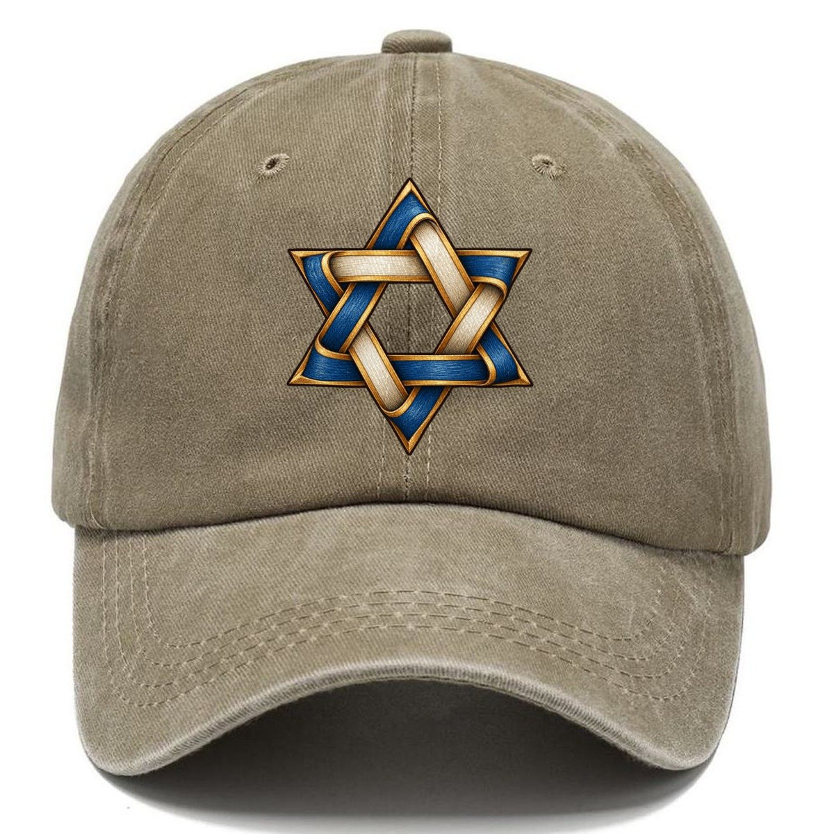 Star Woven Ribbons Fan Favorites Classic Cap – Warm Sand