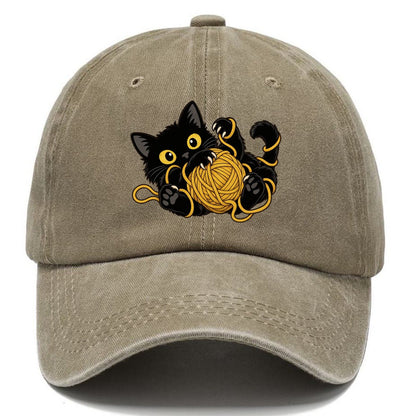 Black Cat Yarn Tangle Fan Favorites Classic Cap – Warm Sand