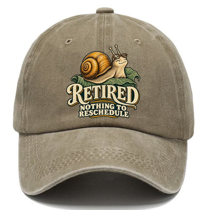 Retired Calendar Clear Character Club Classic Cap – Warm Sand