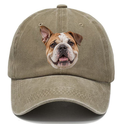 Bulldog One Ear Up Everyday Originals Classic Cap – Warm Sand