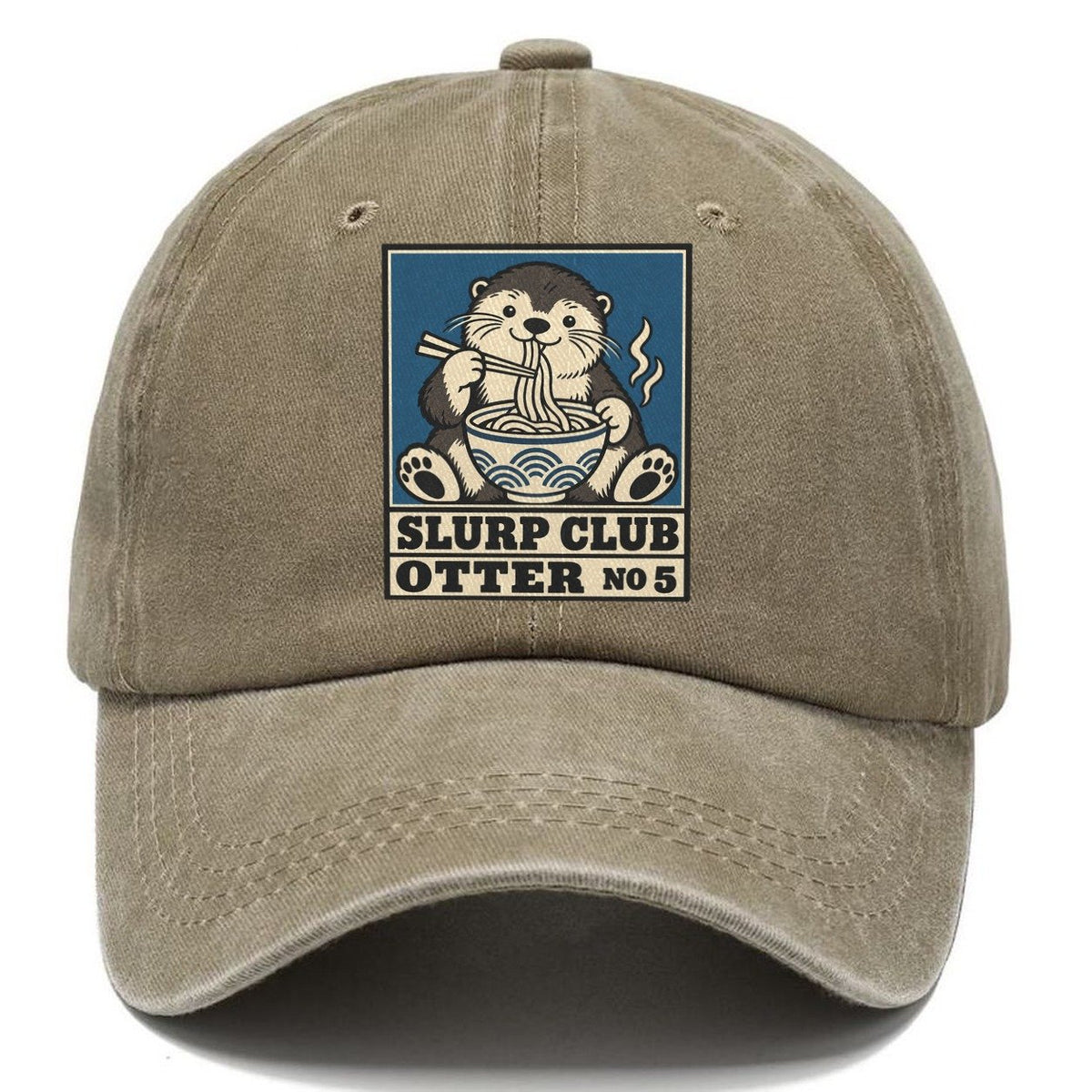 Otter Udon Slurp Club Classic Cap – Warm Sand