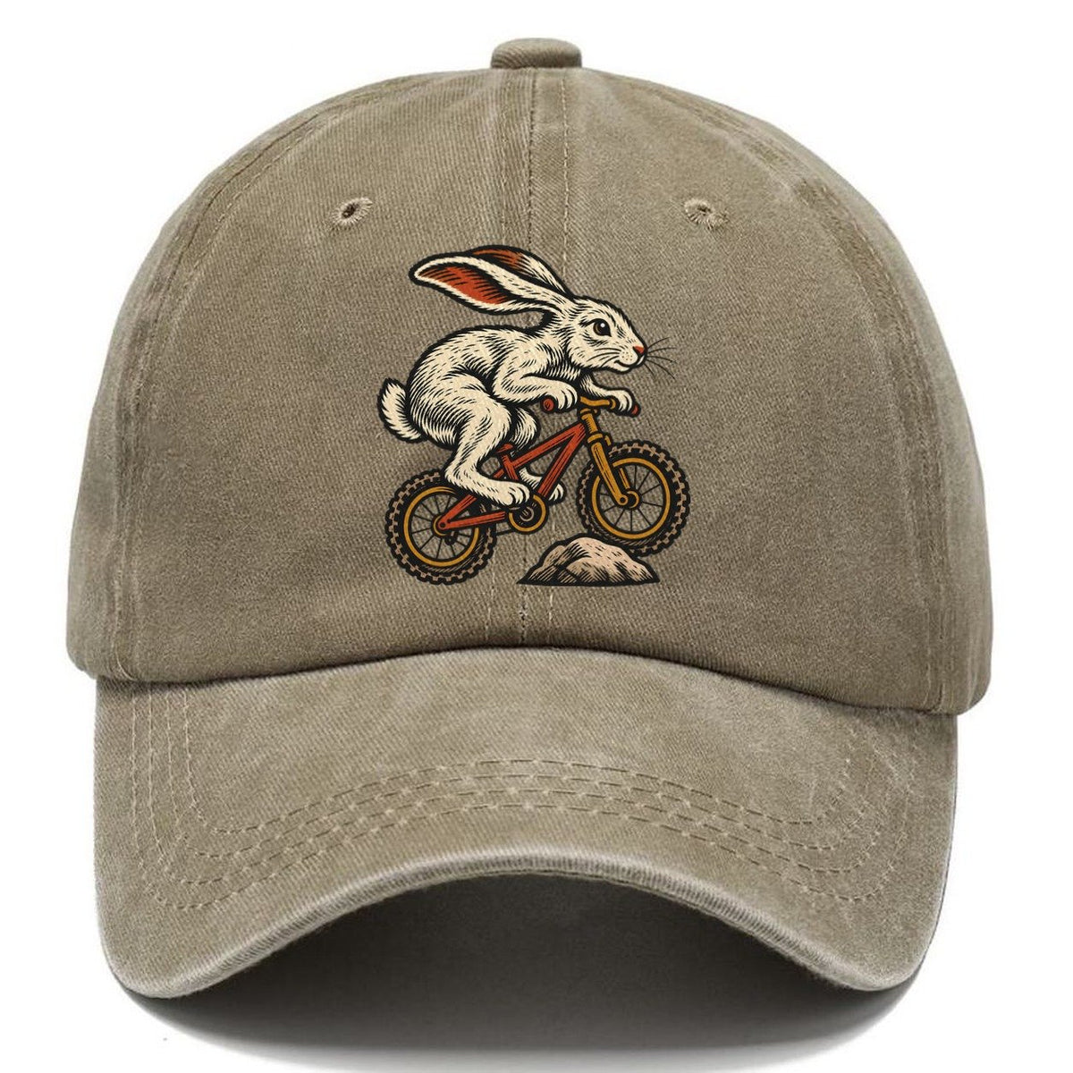 Hare Mountain Biker Sundown Familiars Classic Cap – Warm Sand