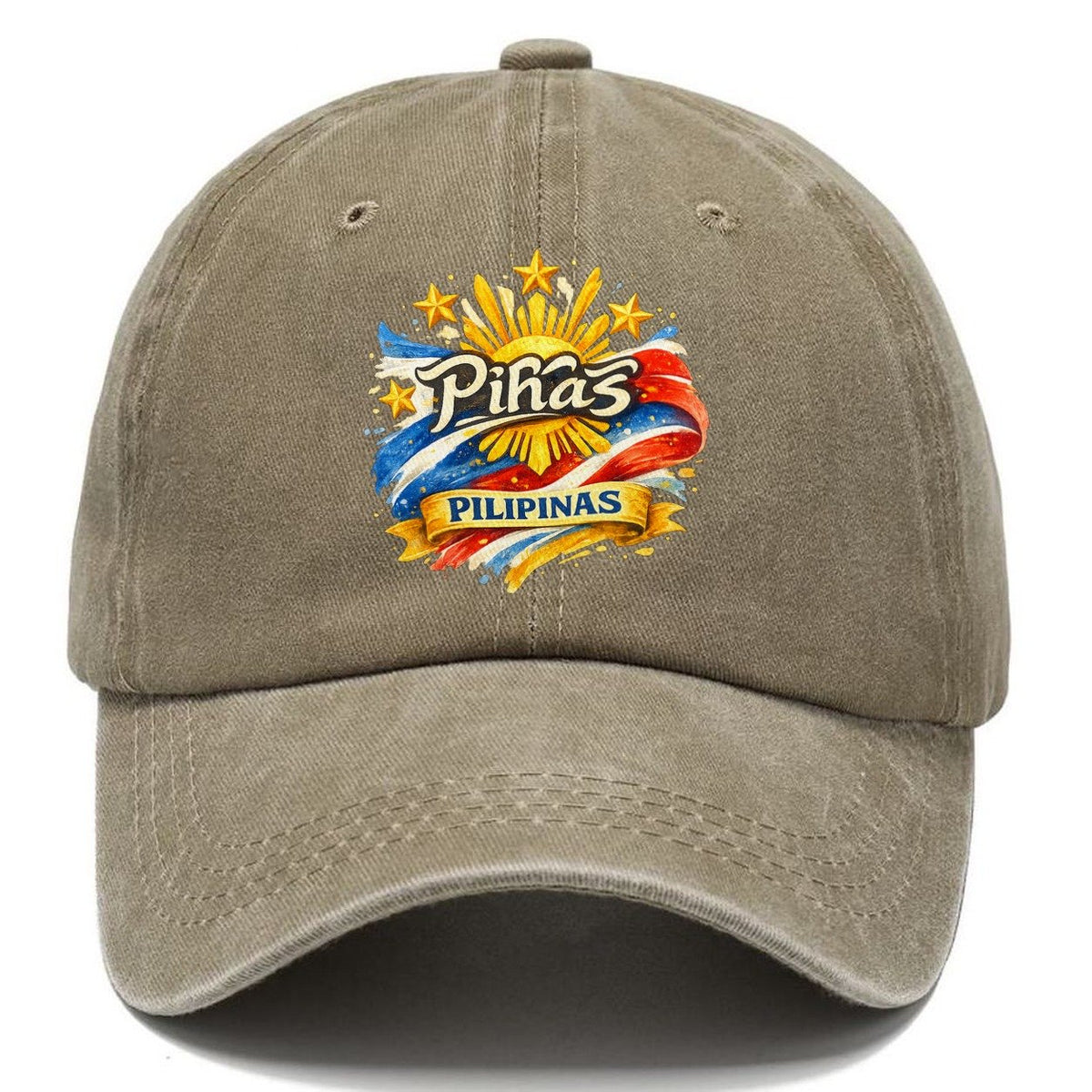 Philippines Sun Emblem Classic Cap – Warm Sand