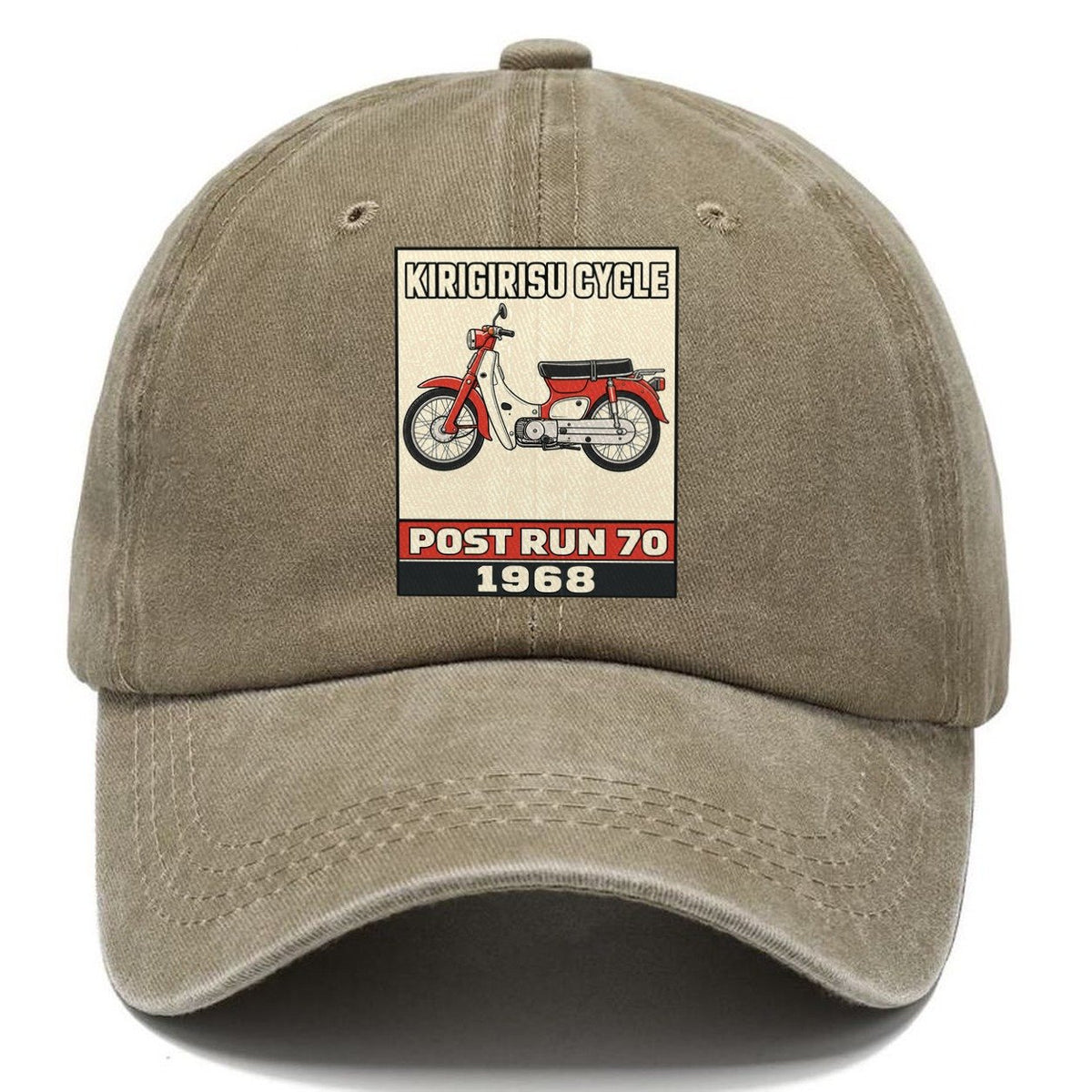 Kirin Post Run 70 Showa Speed Plates Classic Cap – Warm Sand