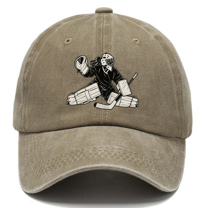 Female Hockey Goalie Classic Cap – Warm Sand