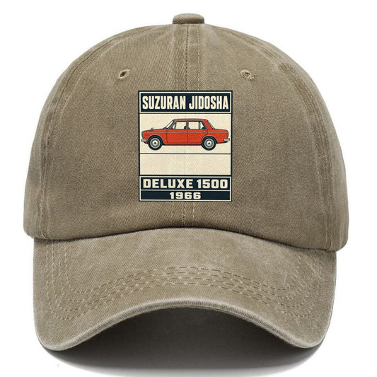 Suzuran Deluxe Showa Speed Plates Classic Cap – Warm Sand