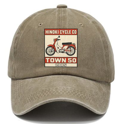 Hibari Town 50 Showa Speed Plates Classic Cap – Warm Sand