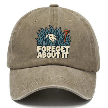 Foreget About It Familiar Punchlines Classic Cap – Warm Sand
