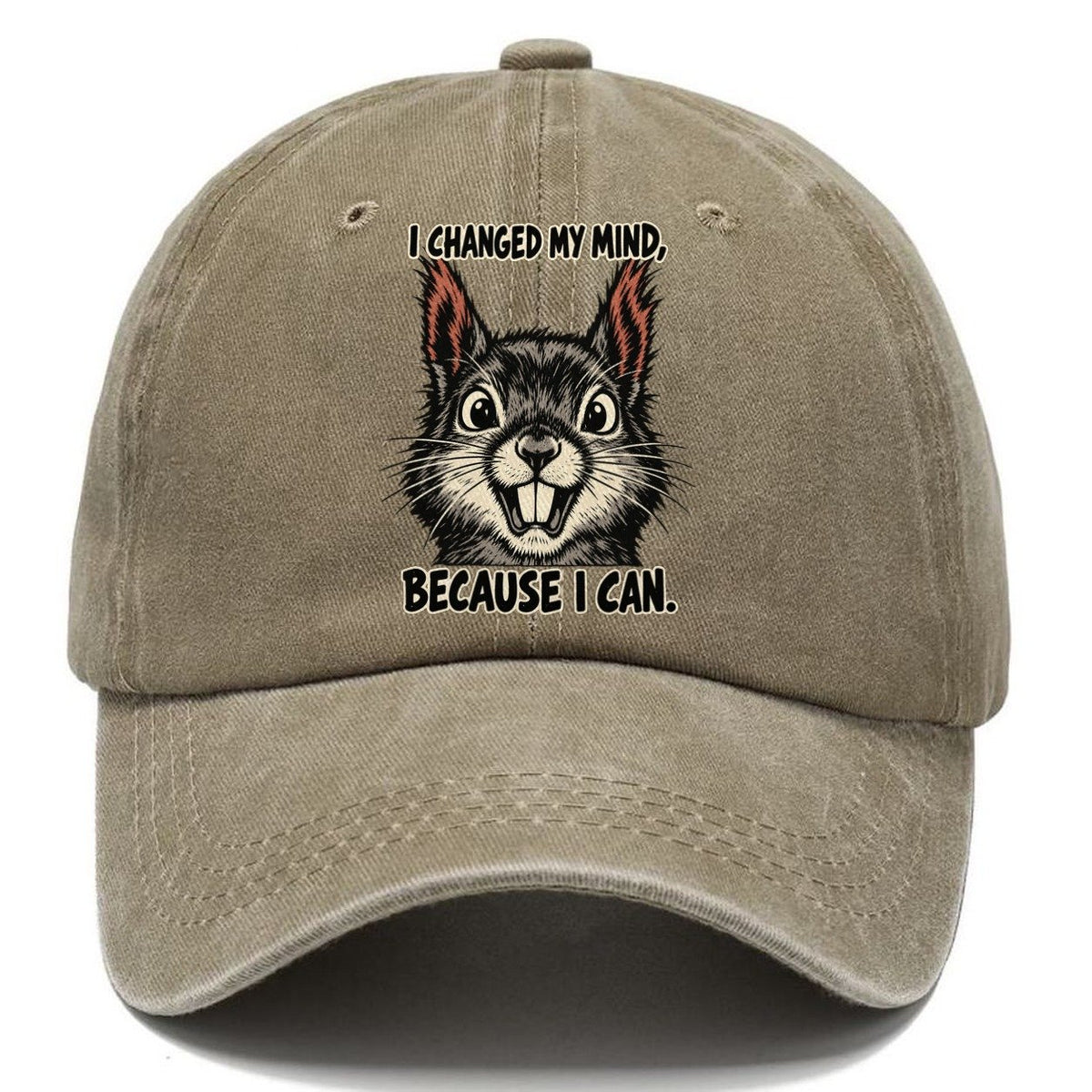 I Changed My Mind Feral Logic Classic Cap – Warm Sand