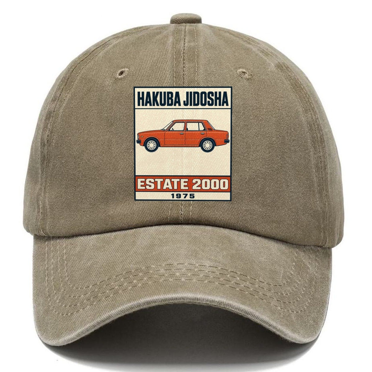 Hakuba Estate Showa Speed Plates Classic Cap – Warm Sand