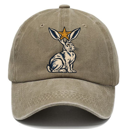 Jackrabbit Star Ears Sundown Familiars Classic Cap – Warm Sand