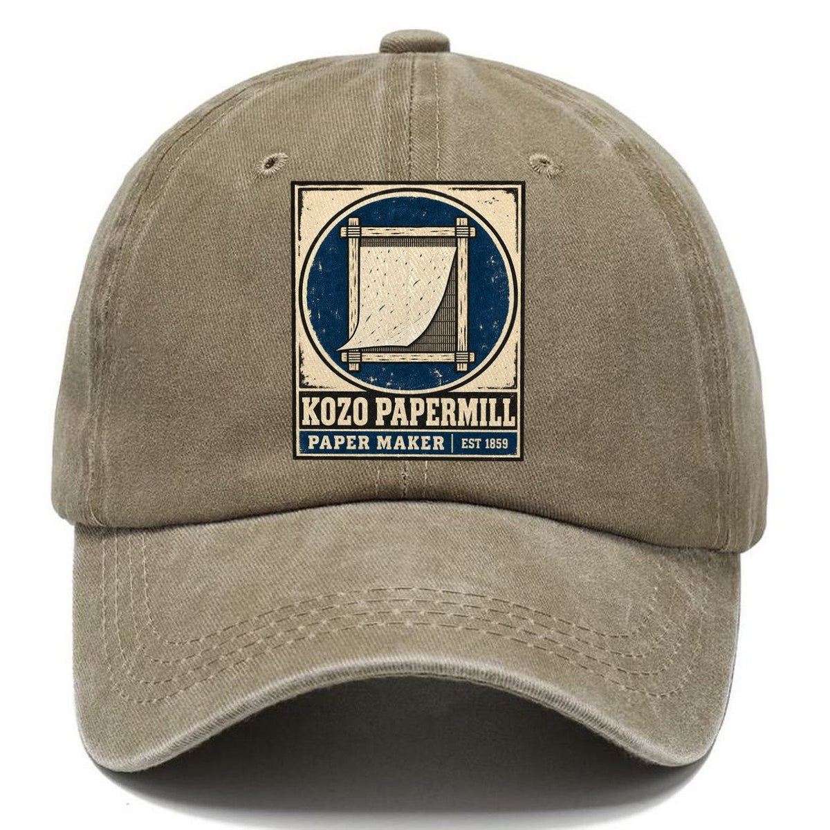 Kozo Paper Mill Noren Trade Co Classic Cap – Warm Sand