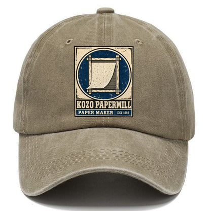 Kozo Paper Mill Noren Trade Co Classic Cap – Warm Sand