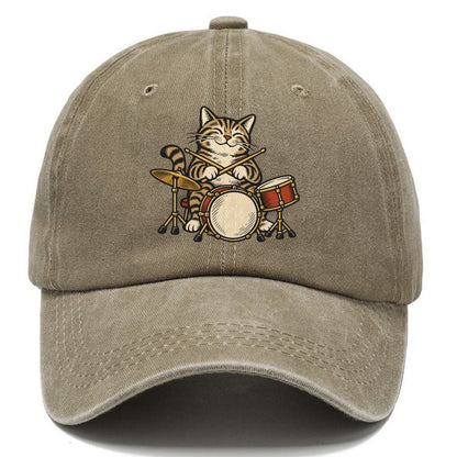 Tabby Jazz Drummer Sundown Familiars Classic Cap – Warm Sand