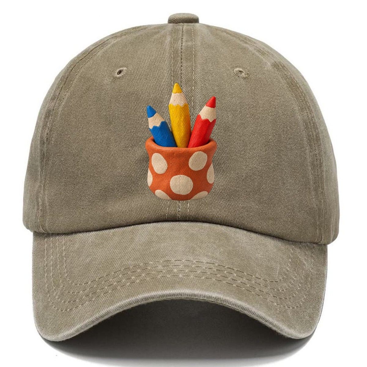 Color Pencil Cup Classic Cap – Warm Sand