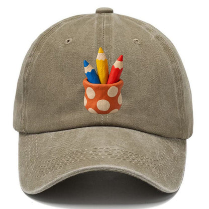 Color Pencil Cup Classic Cap – Warm Sand