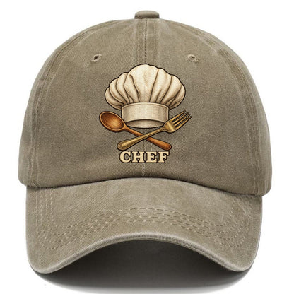 Chef Hat Chef Line Fan Favorites Classic Cap – Warm Sand