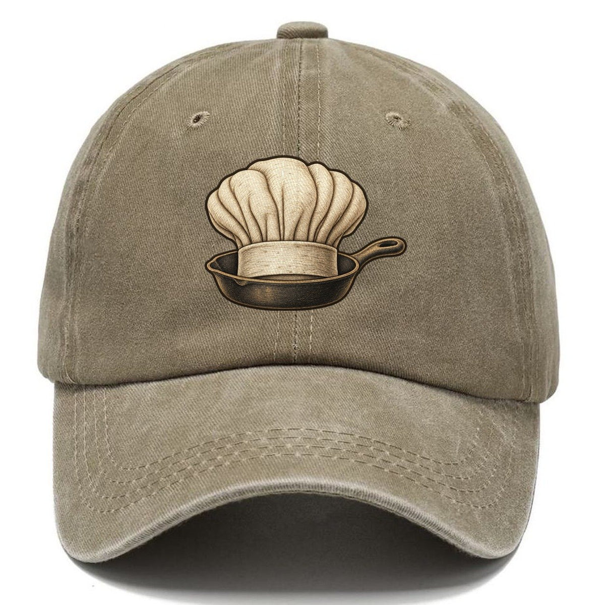 Chef Hat Skillet Fan Favorites Classic Cap – Warm Sand