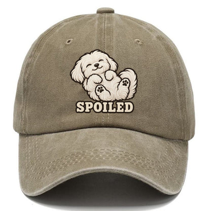 Maltese Spoiled Fan Favorites Classic Cap – Warm Sand