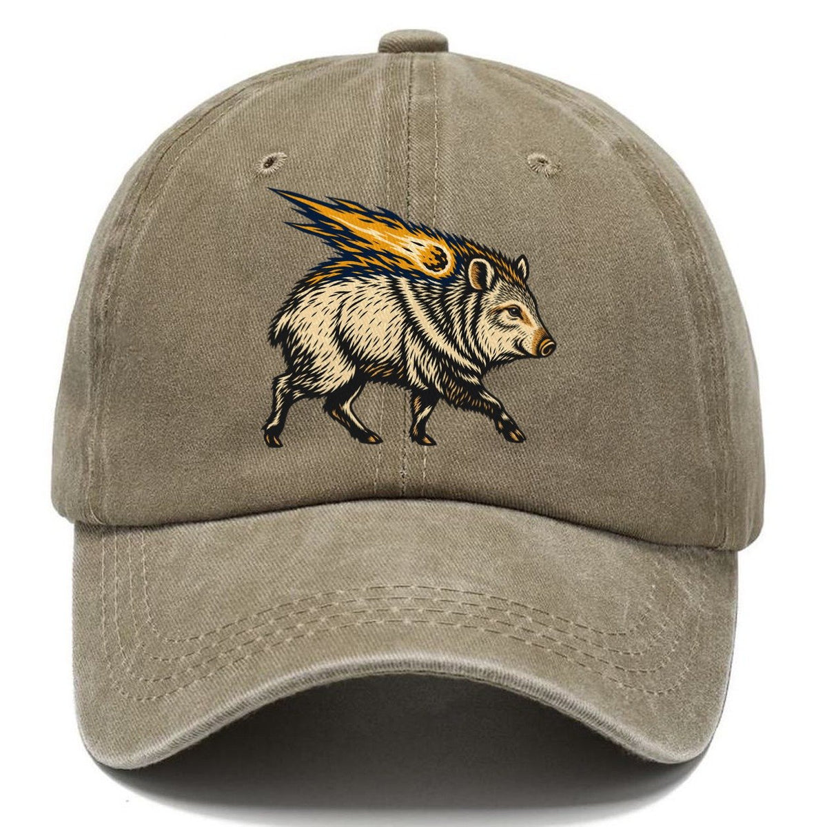 Javelina Meteor Bristle Sundown Familiars Classic Cap – Warm Sand