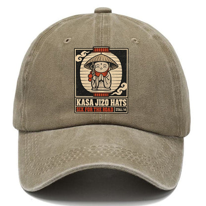 Kasa Jizo Hats Yokai Night Market Classic Cap – Warm Sand