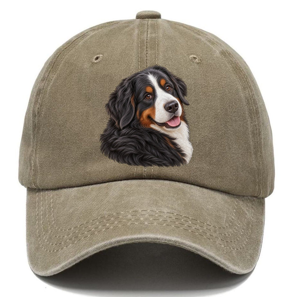 Bernese Over Shoulder Welcome Pastimes Companions Classic Cap – Warm Sand