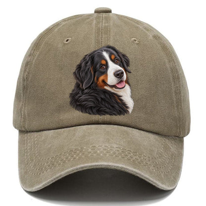 Bernese Over Shoulder Welcome Pastimes Companions Classic Cap – Warm Sand