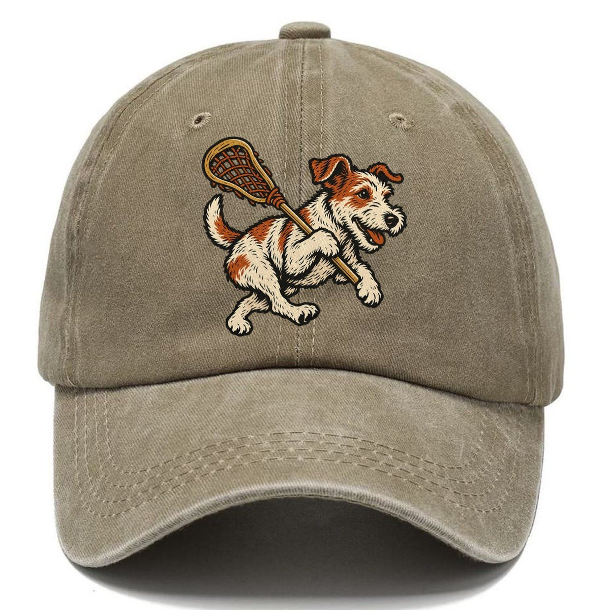 Terrier Lacrosse Runner Sundown Familiars Classic Cap – Warm Sand