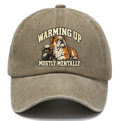 Bulldog Warmup Negotiations Character Club Classic Cap – Warm Sand