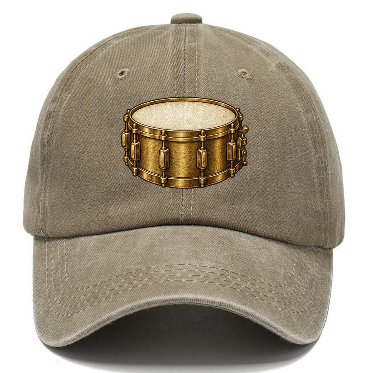 Vintage Snare Drum Fan Favorites Classic Cap – Warm Sand