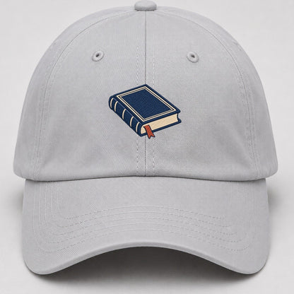 Hardcover Book Tiny Solo Marks Baseball Cap – Light Gray