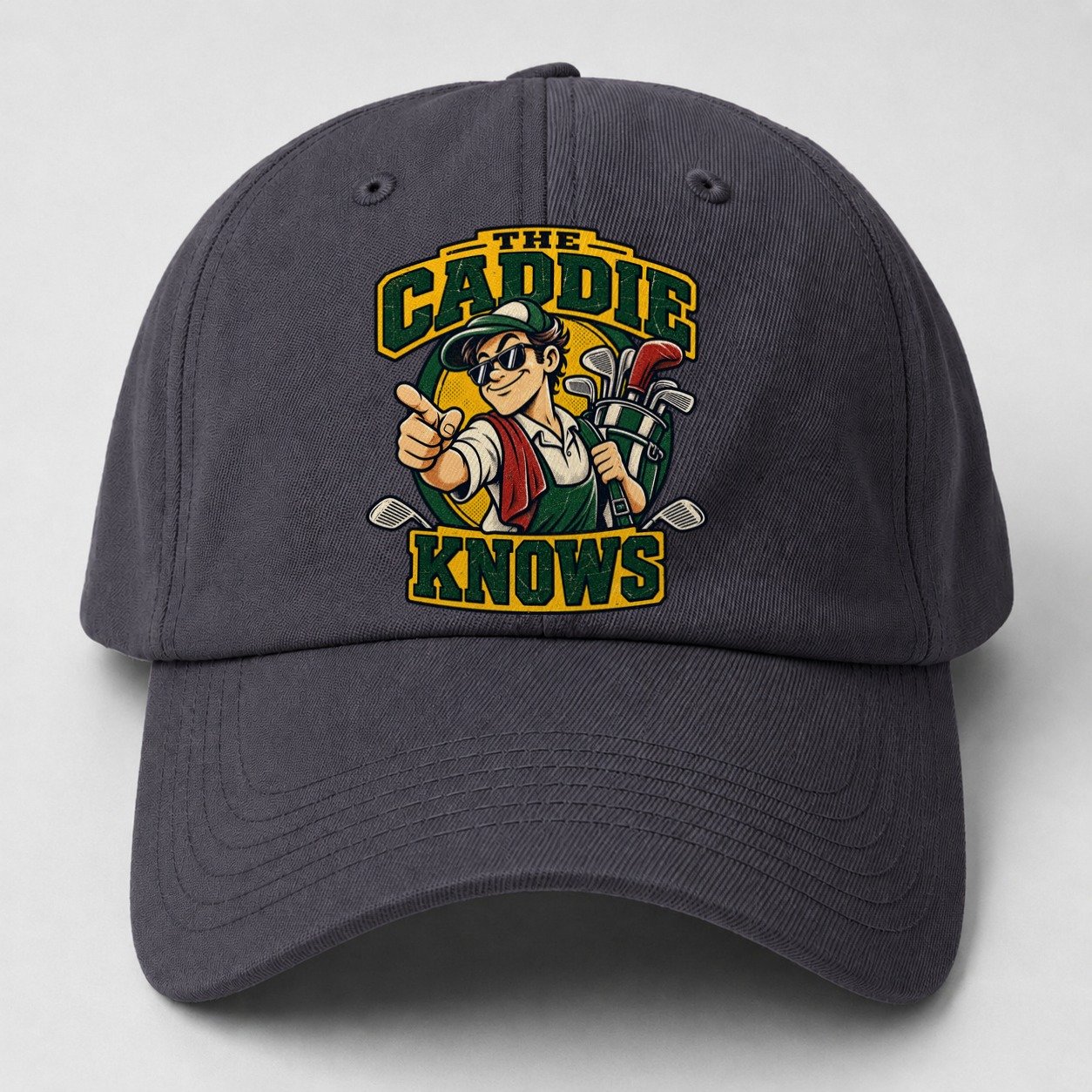 The Caddie Knows Golf Life Baseball Cap – Urban Haze