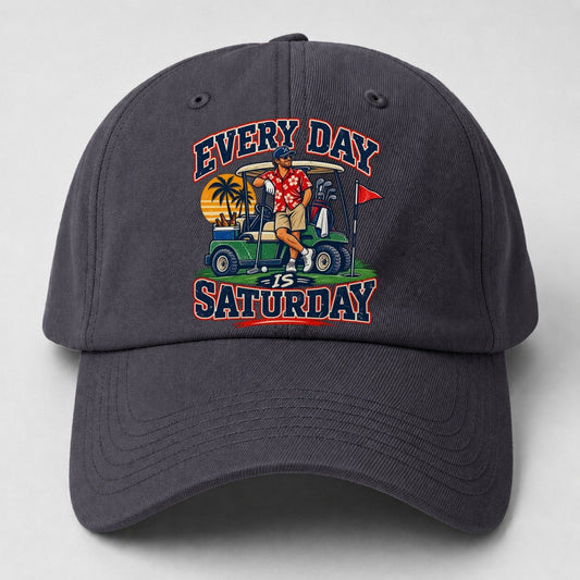 Every Day Is Saturday Golf Life Baseball Cap – Urban Haze