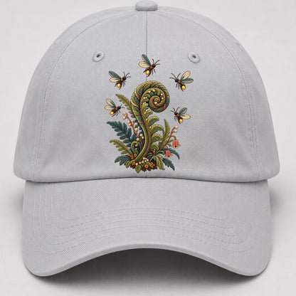 Firefly Fern Constellation Gentle Wild Baseball Cap – Light Gray