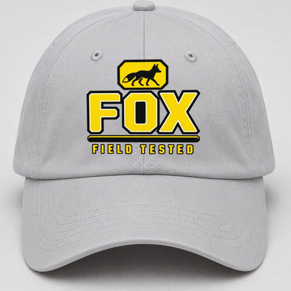 Fox Field Tested Heavy Duty Baseball Cap – Light Gray