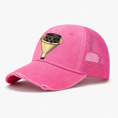 Brewing Funnel And Strainer Brew Day Washed Trucker Hat – Rose