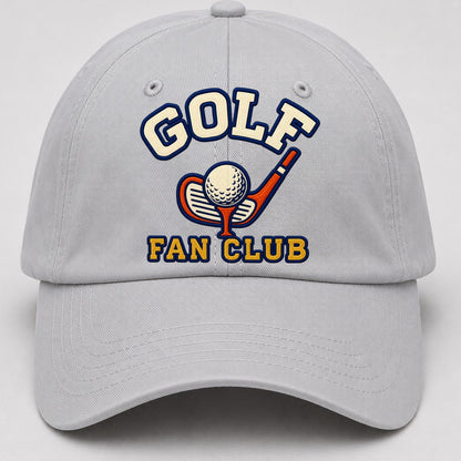 Golf Fan Club Baseball Cap – Light Gray