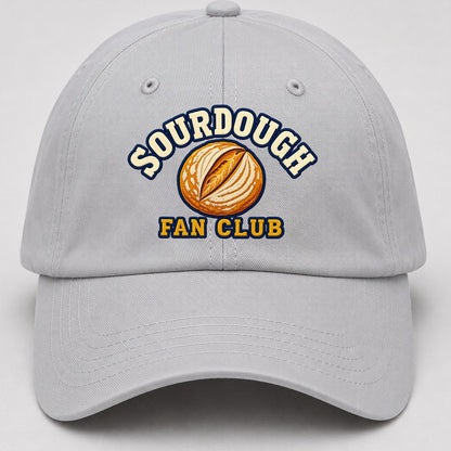 Sourdough Fan Club Baseball Cap – Light Gray