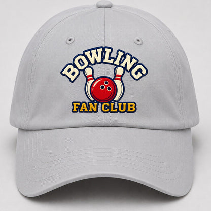 Bowling Fan Club Baseball Cap – Light Gray