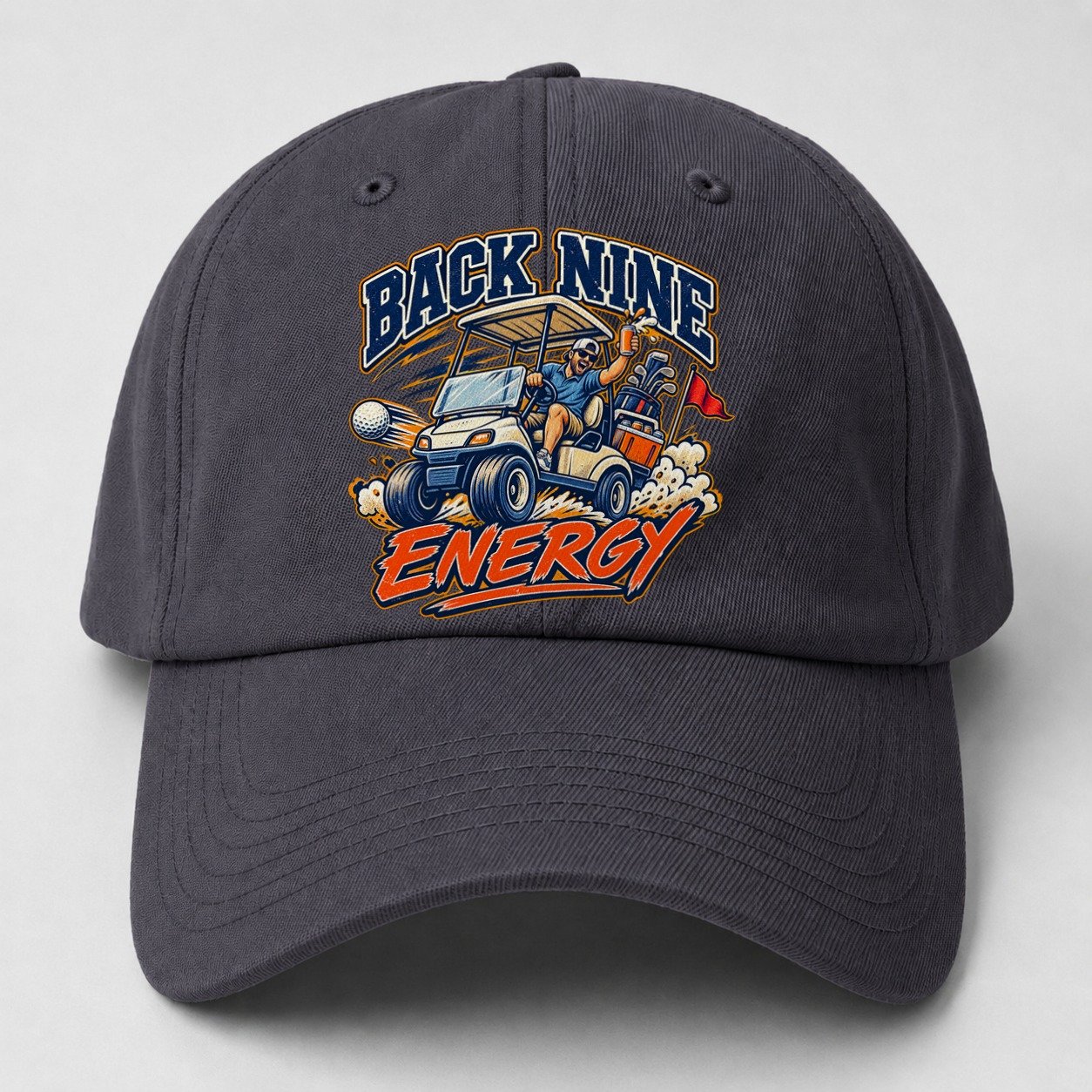 Back Nine Energy Golf Life Baseball Cap – Urban Haze