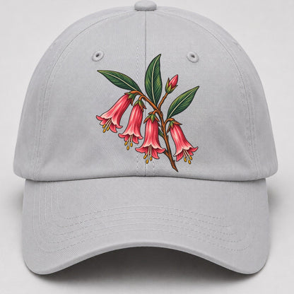 Victoria Common Pink Heath Australia Cultural Icons Baseball Cap – Light Gray