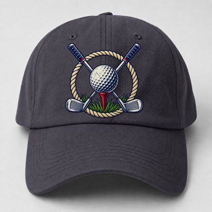 Crossed Clubs Crest Golf Life Baseball Cap – Urban Haze