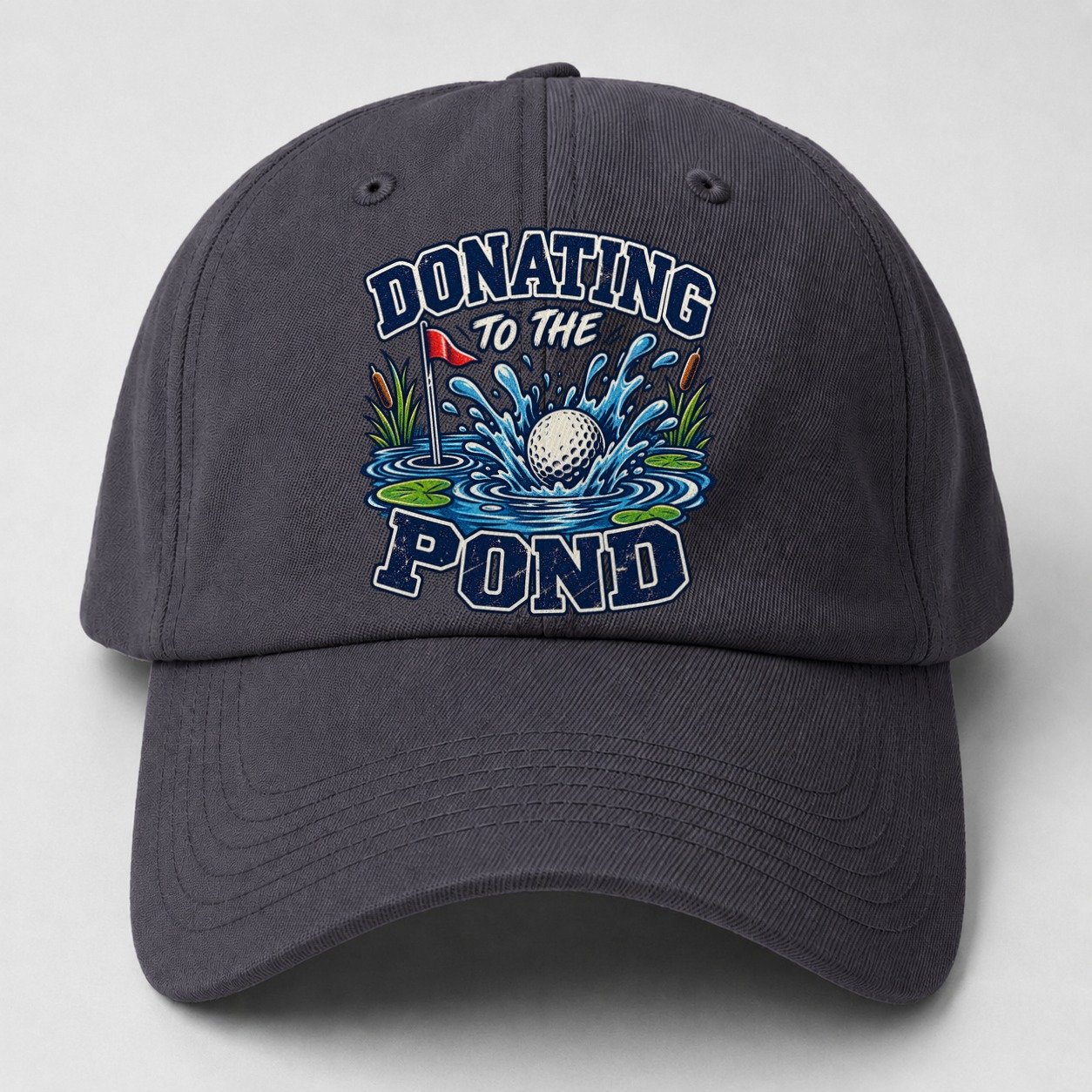 Donating To The Pond Golf Life Baseball Cap – Urban Haze